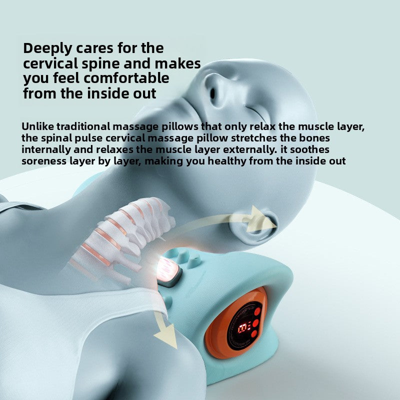 Alignora™ Heated Neck Massager – EMS Therapy & Neck Relief